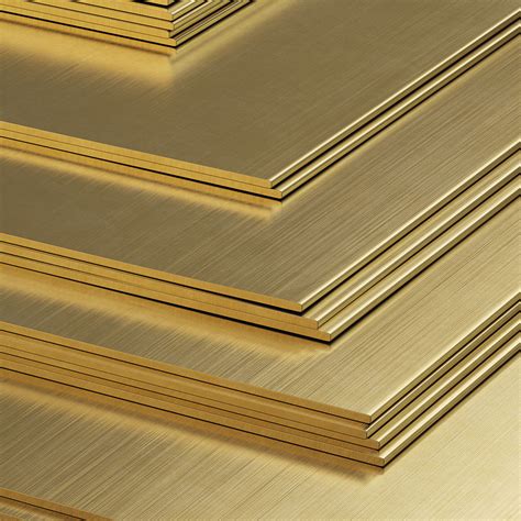 brass plated sheet metal|1 2 thick brass plate.